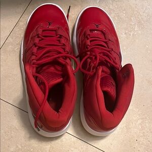 Men's Red Athletic Shoes